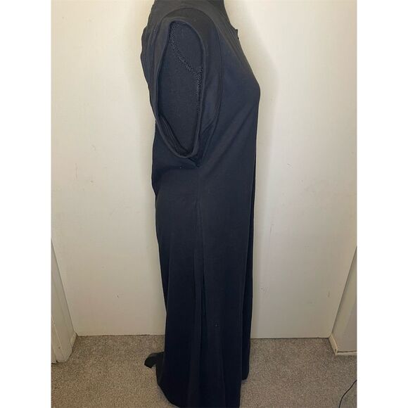 NWT Free People Simone Open Back MIDI Dress Sz Large $88 black sold out! - Picture 3 of 9